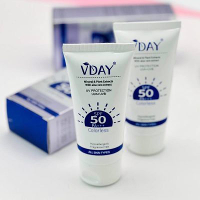 کرم ضد آفتاب بدون رنگ وی دی Vday SPF50